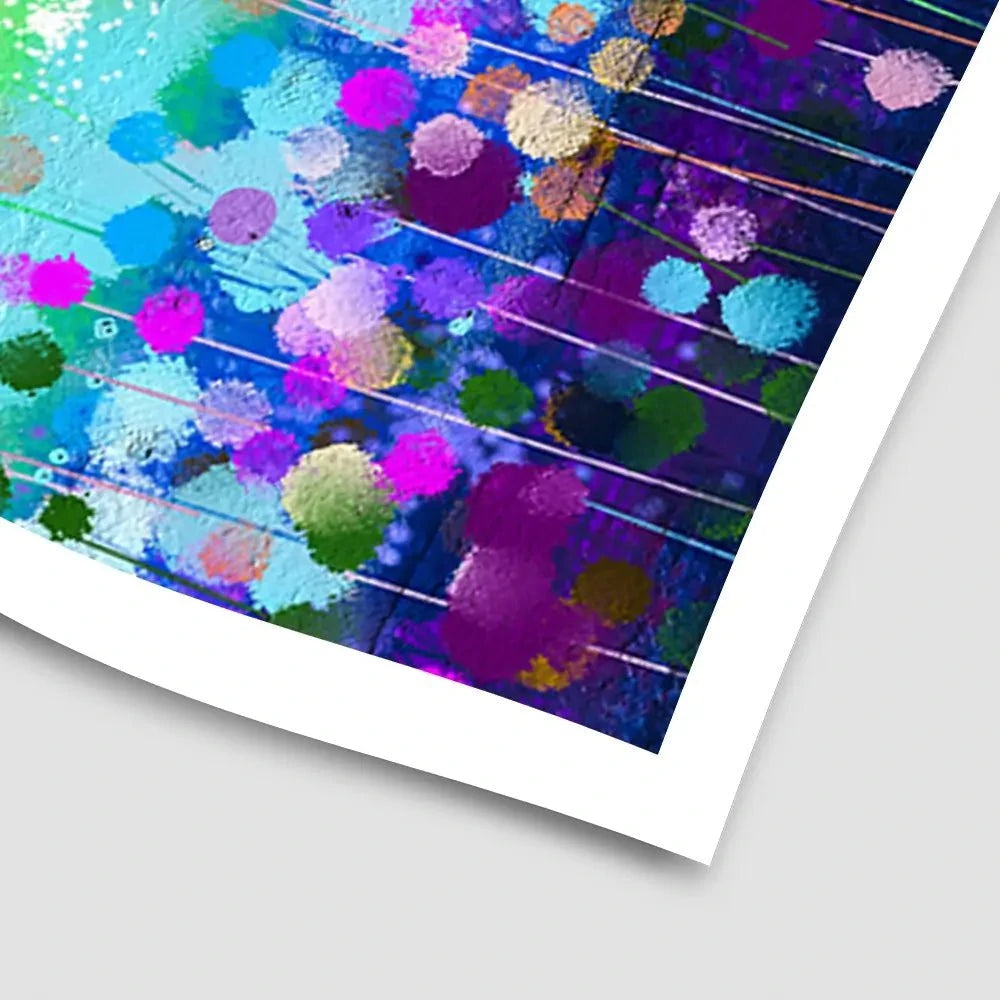 Colourful Floral Portrait Art Print Colourful Floral Portrait Art Print wall art product pluie_r / Shutterstock