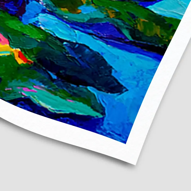 Colourful Lily Lake Art Print Colourful Lily Lake Art Print wall art product Ivailo Nikolov / Shutterstock