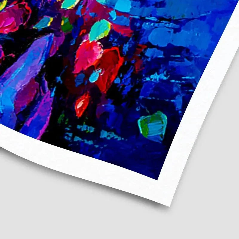 Colourful Lily Lake Art Print Colourful Lily Lake Art Print wall art product Ivailo Nikolov / Shutterstock