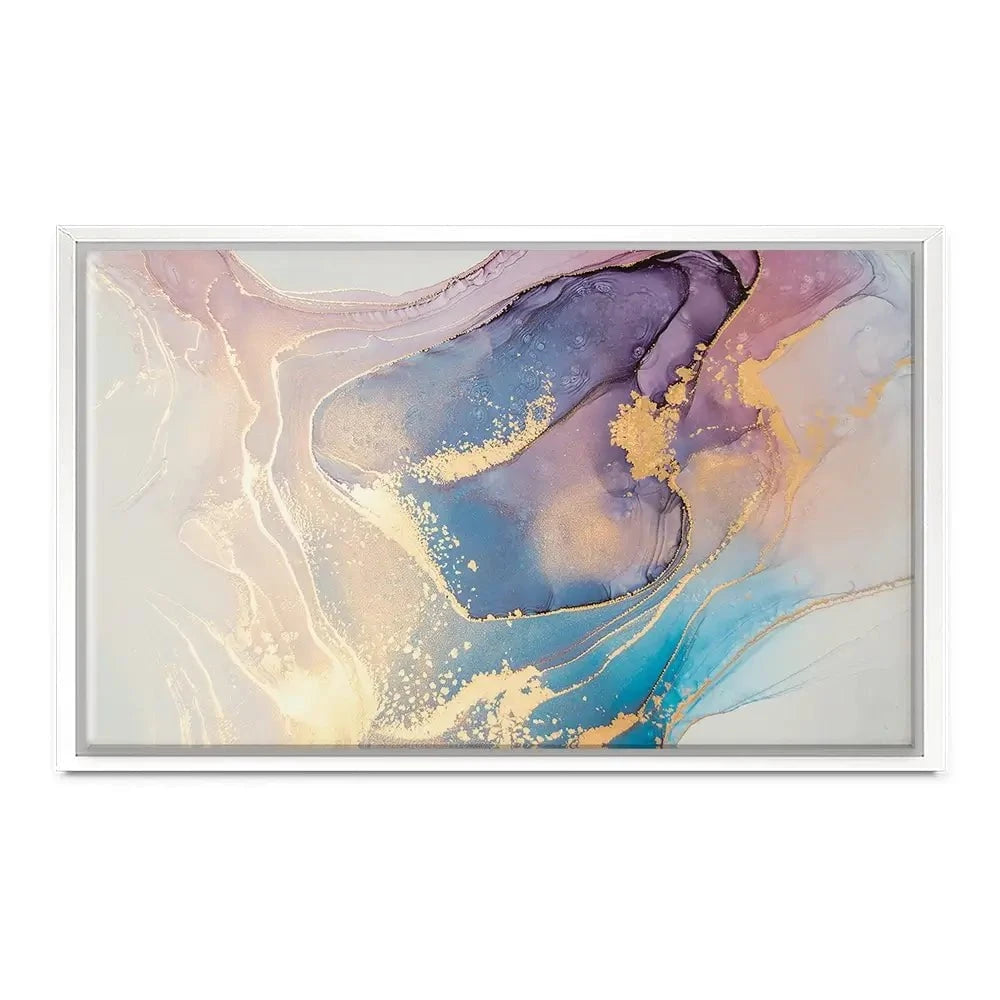 Colourful Marble Canvas Print Colourful Marble Canvas Print wall art product coldsun777 / Shutterstock