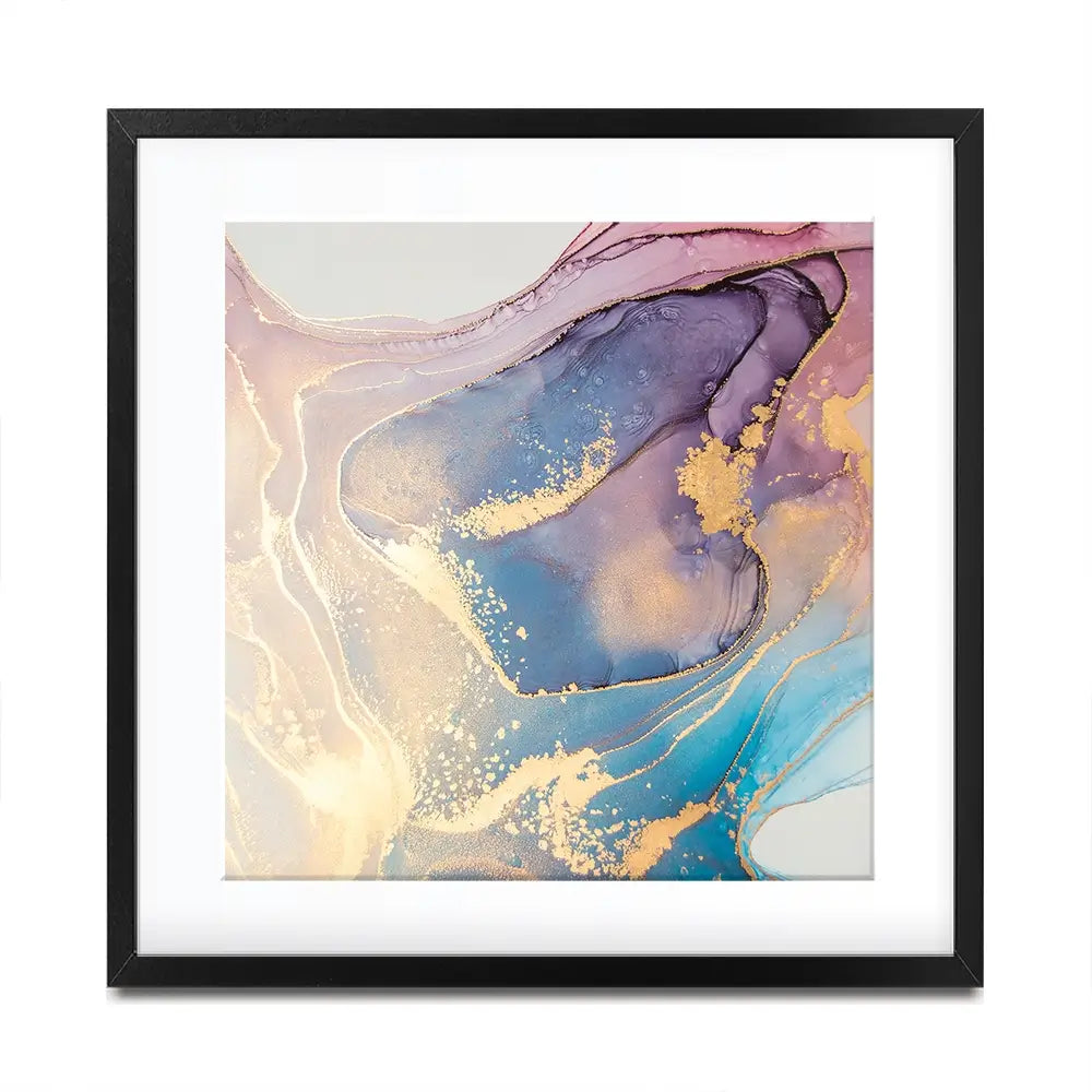 Colourful Marble Square Framed Art Print Colourful Marble Square Framed Art Print wall art product coldsun777 / Shutterstock