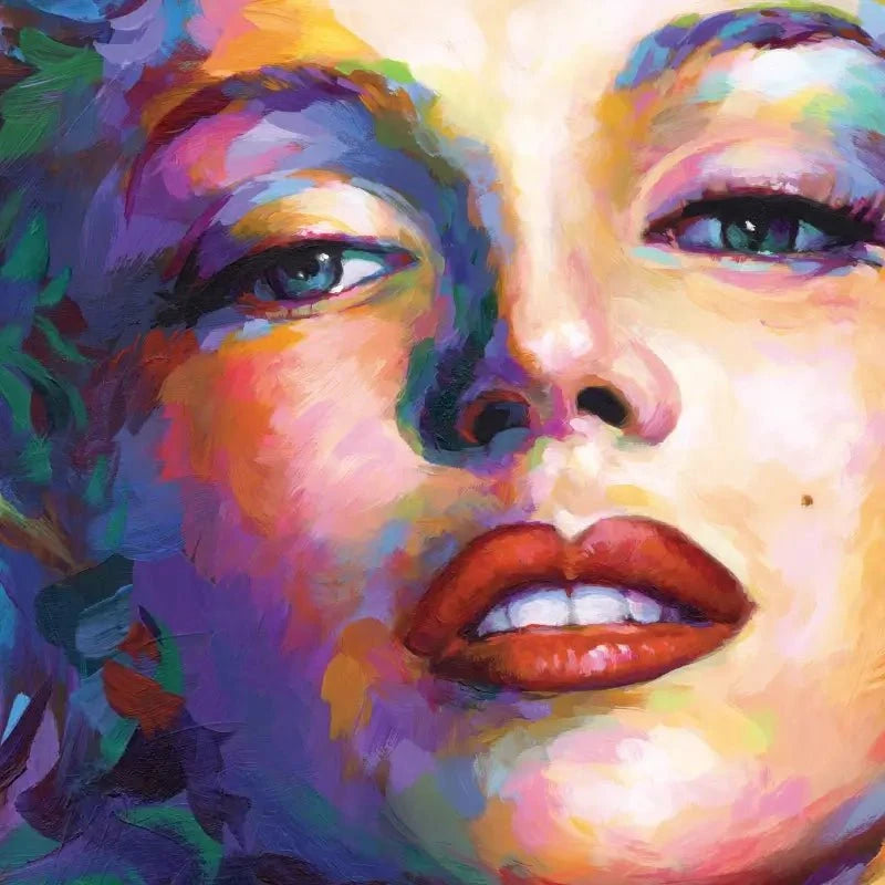 Colourful Marilyn Monroe Art Print Colourful Marilyn Monroe Art Print wall art product Leon Devenice