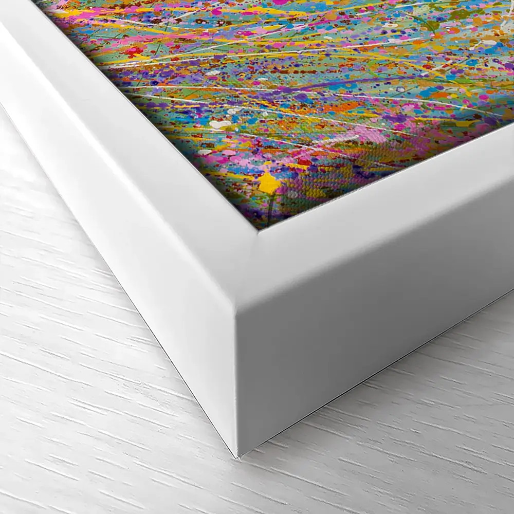Colourful Meadow Canvas Print Colourful Meadow Canvas Print wall art product Olga Tkachyk