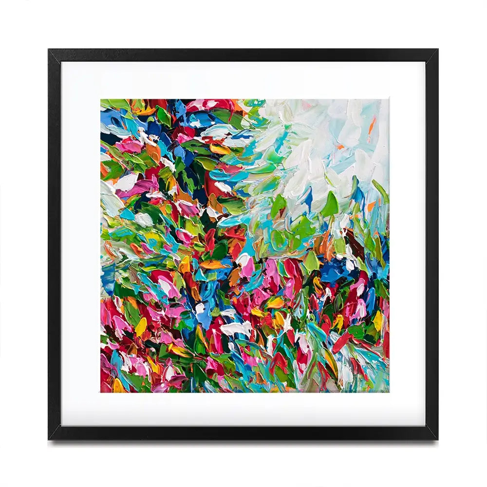 Colourful Nature Square Framed Art Print Colourful Nature Square Framed Art Print wall art product Olga Tkachyk