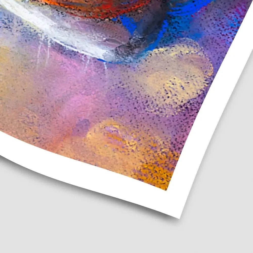 Colourful Pastel Cow Art Print Colourful Pastel Cow Art Print wall art product Ivailo Nikolov / Shutterstock