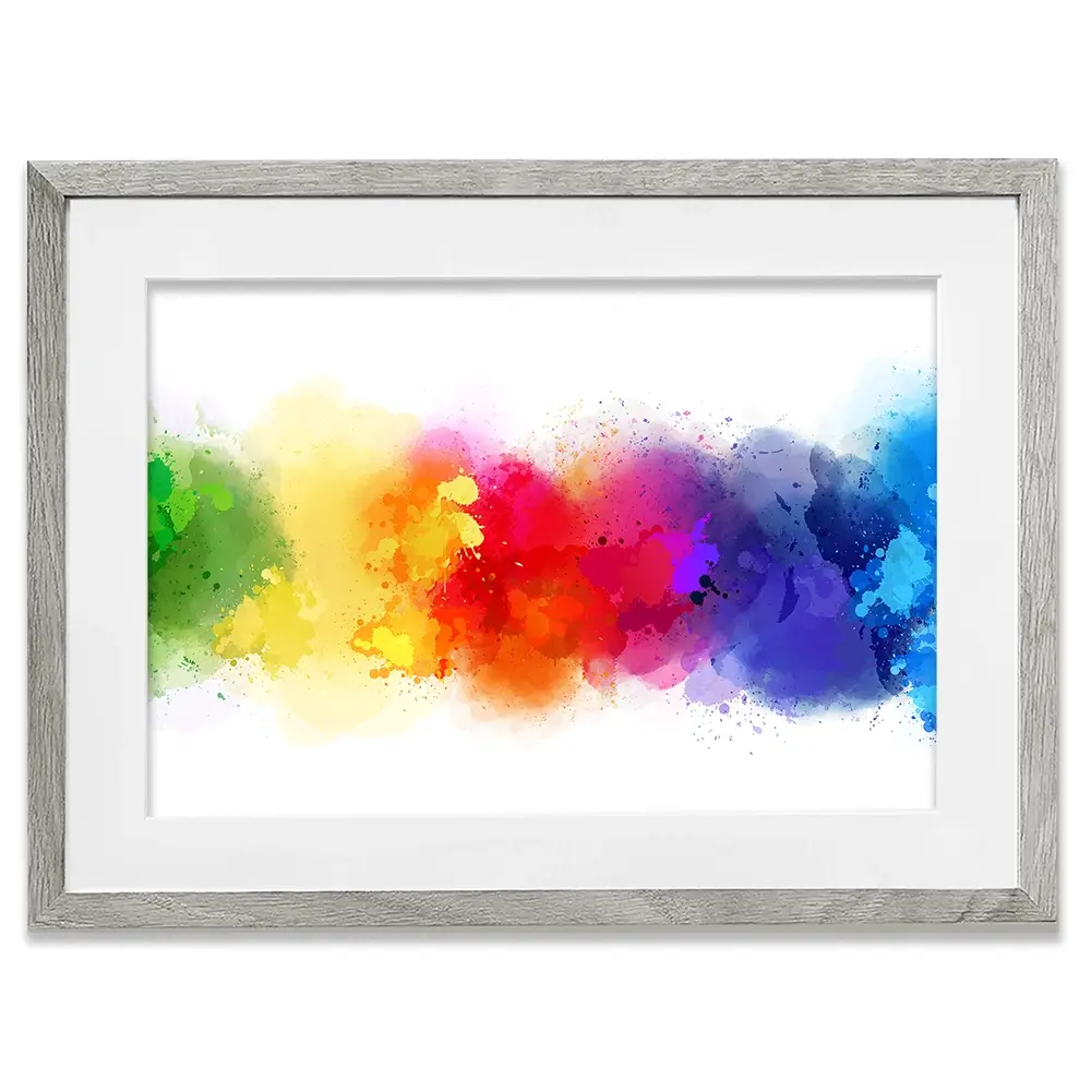 Colourful Rainbow Framed Art Print Colourful Rainbow Framed Art Print wall art product MiTo Design / Shutterstock