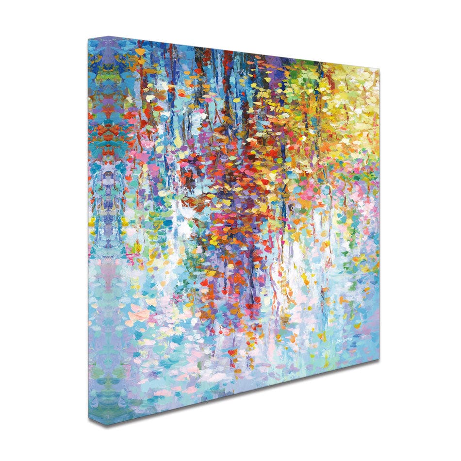 Colourful Reflections 2 Canvas Print wall art product Leon Devenice
