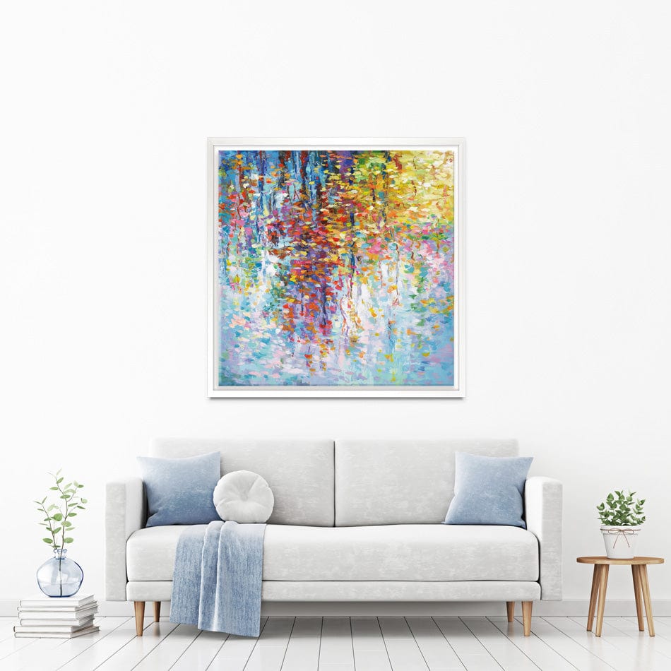 Colourful Reflections 2 Canvas Print wall art product Leon Devenice