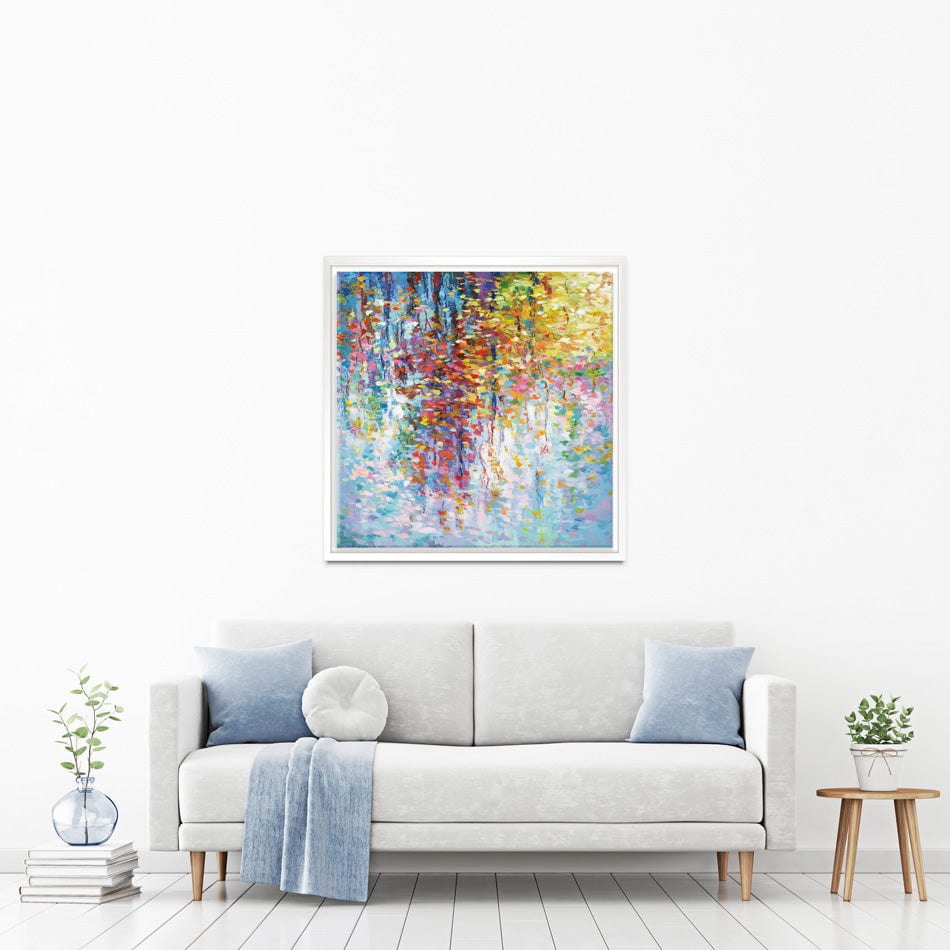 Colourful Reflections 2 Canvas Print wall art product Leon Devenice