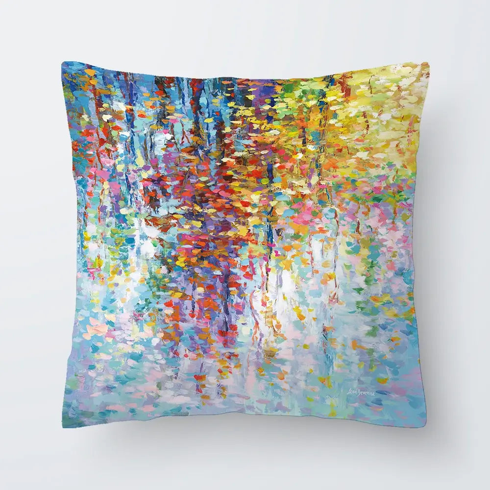 Colourful Reflections 2 Cushion Colourful Reflections 2 Cushion wall art product Leon Devenice