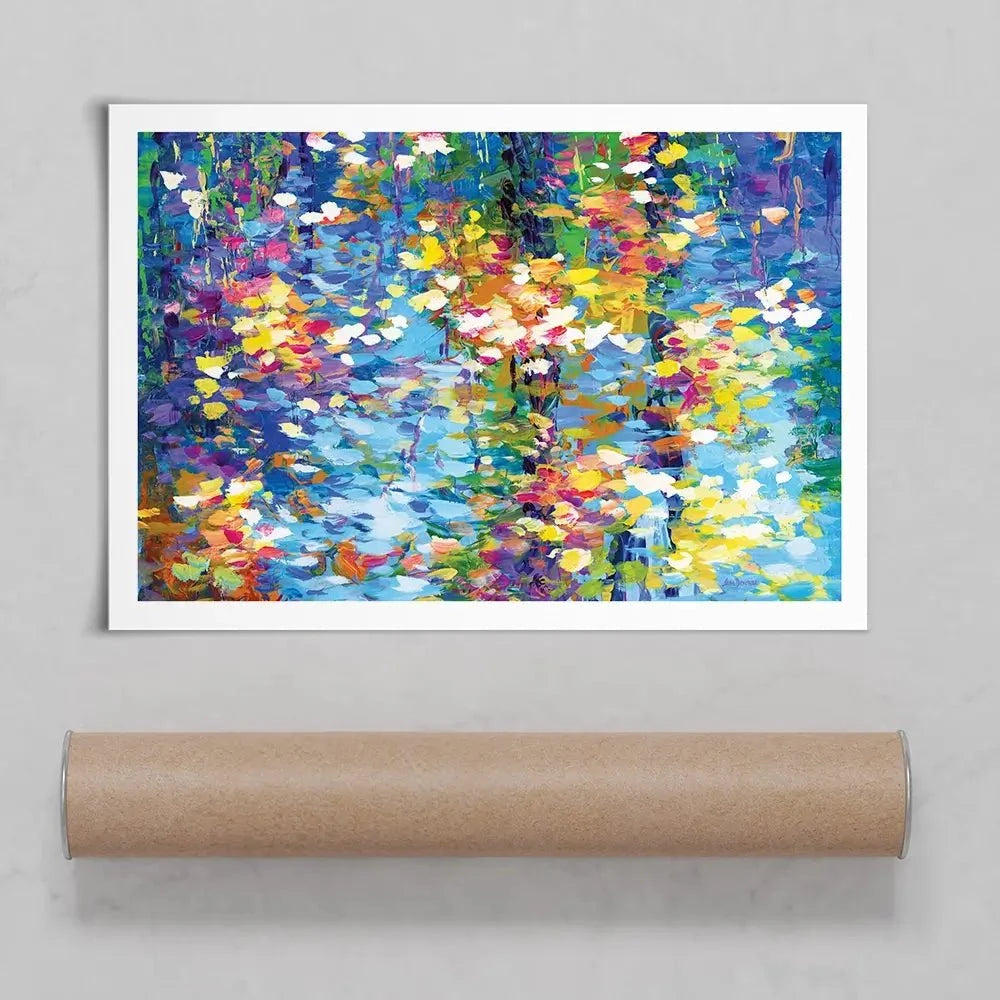 Colourful Reflections Art Print Colourful Reflections Art Print wall art product Leon Devenice