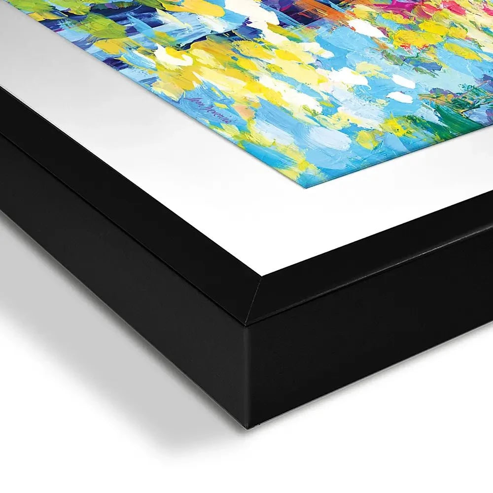 Colourful Reflections Framed Art Print Colourful Reflections Framed Art Print wall art product Leon Devenice