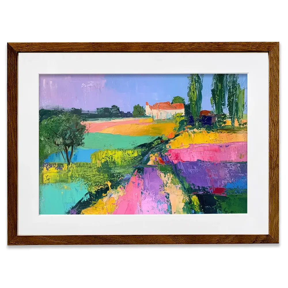 Colourful Scenic Framed Art Print Colourful Scenic Framed Art Print wall art product Tanya Ocean
