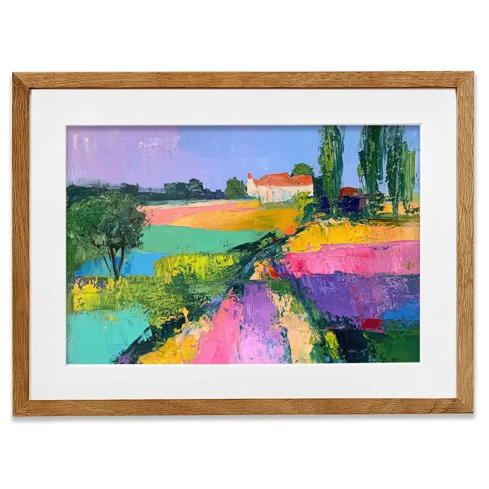 Colourful Scenic Framed Art Print Colourful Scenic Framed Art Print wall art product Tanya Ocean