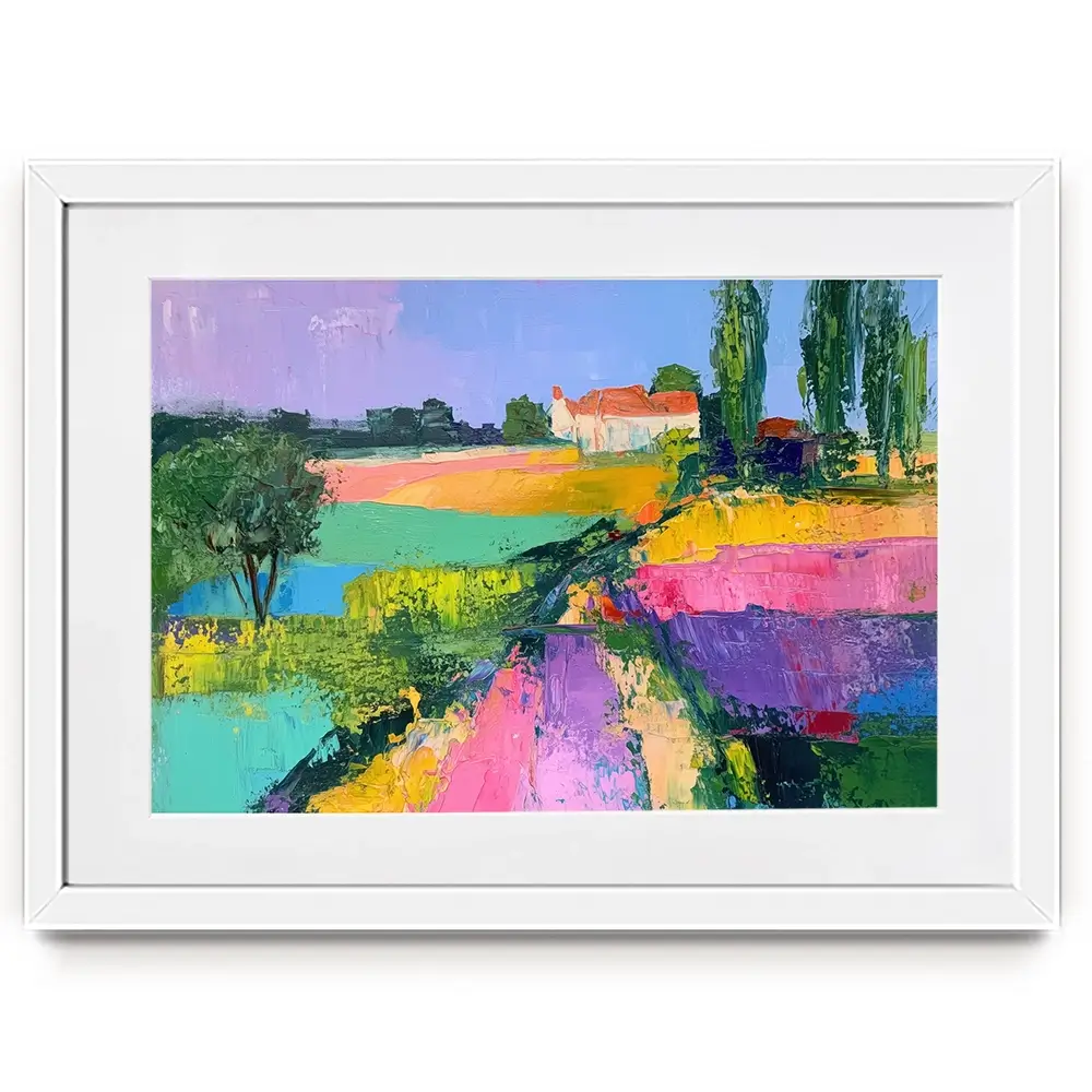 Colourful Scenic Framed Art Print Colourful Scenic Framed Art Print wall art product Tanya Ocean