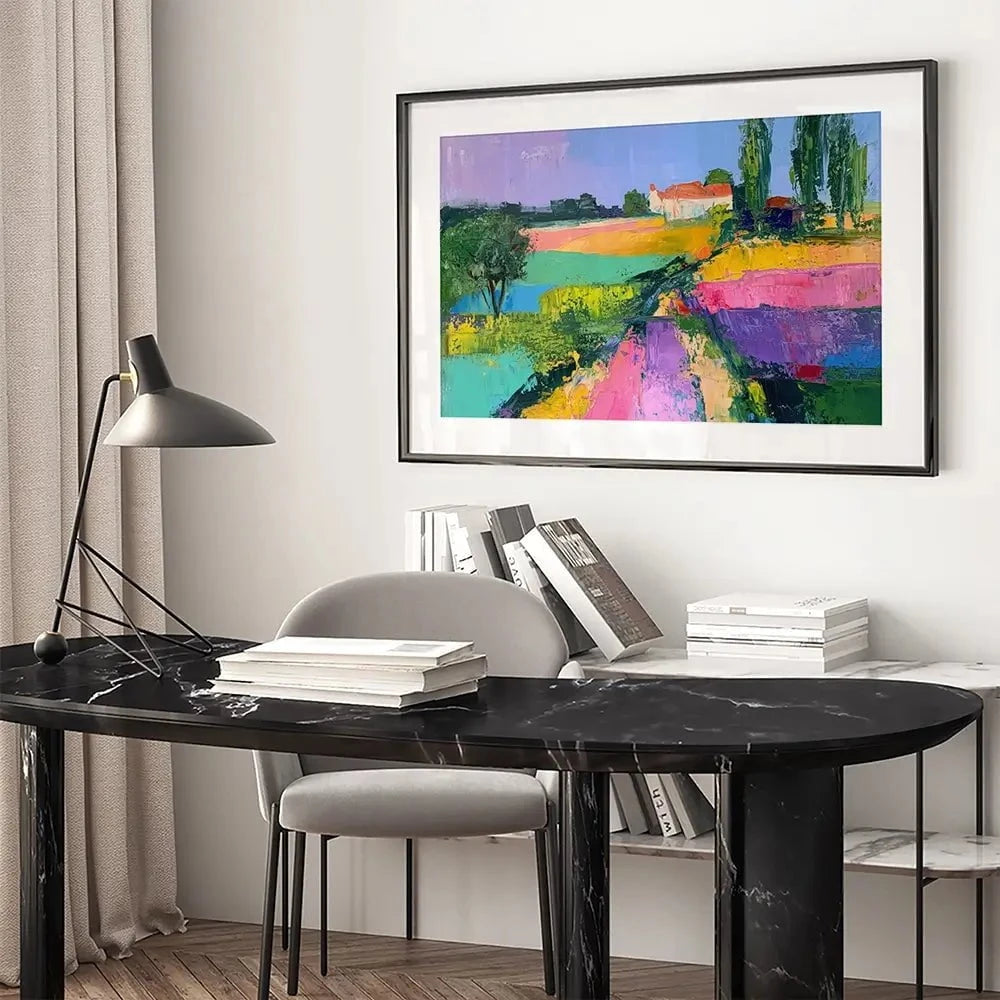 Colourful Scenic Framed Art Print Colourful Scenic Framed Art Print wall art product Tanya Ocean
