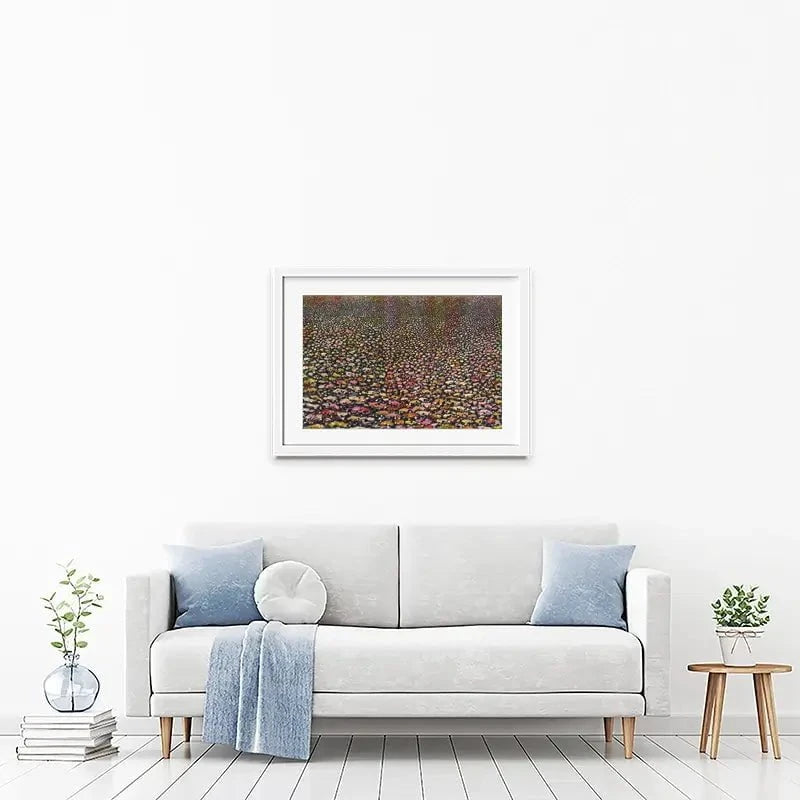 Colourful Specks Framed Art Print Colourful Specks Framed Art Print wall art product Victor Chaika / Shutterstock