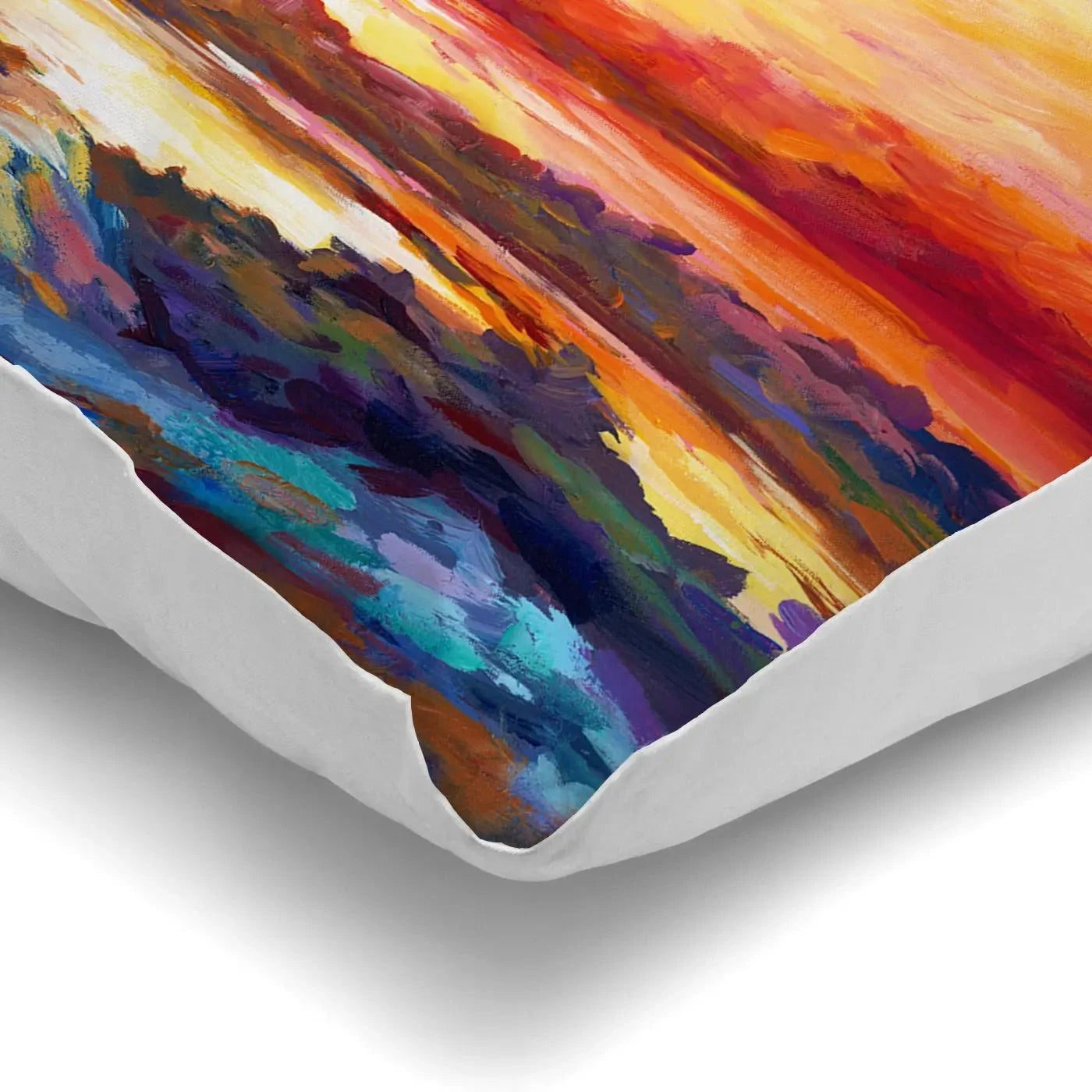Colourful Sunset Cushion Colourful Sunset Cushion wall art product Leon Devenice