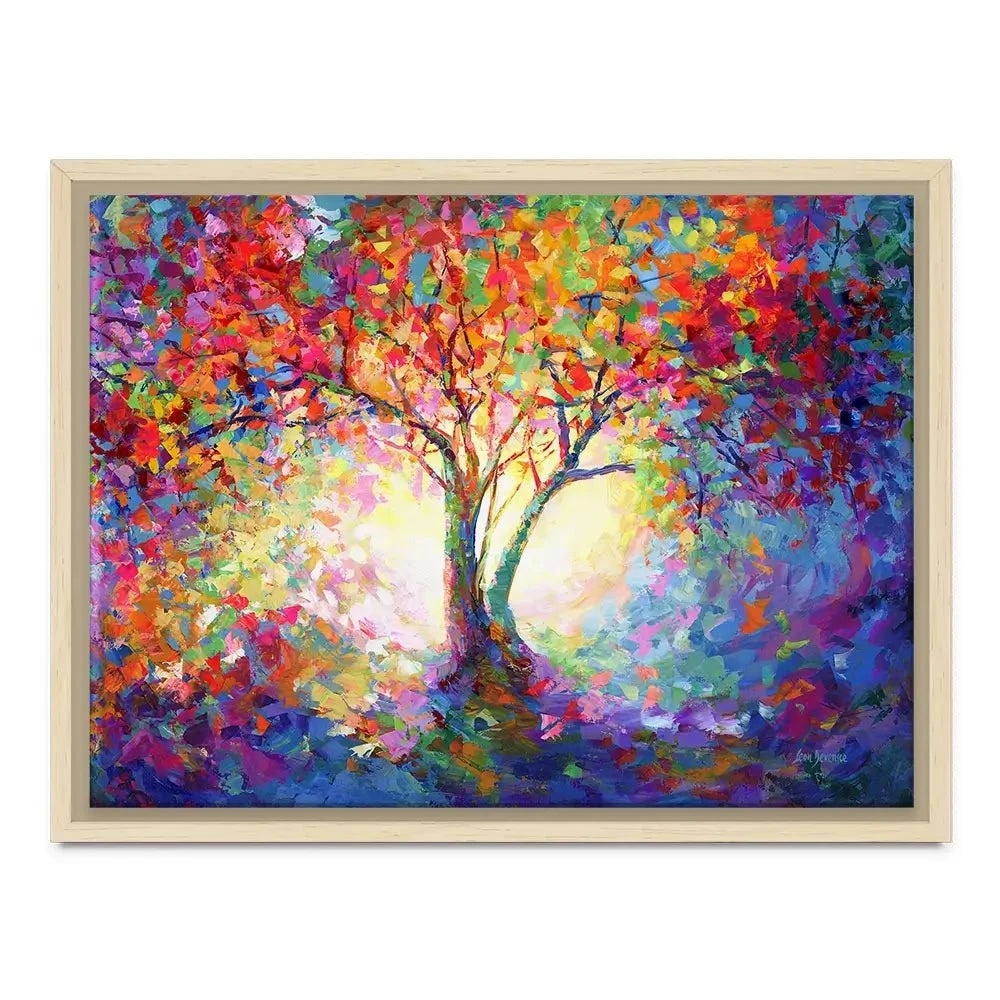 Colourful Tree Of Life Canvas Print Colourful Tree Of Life Canvas Print wall art product Leon Devenice