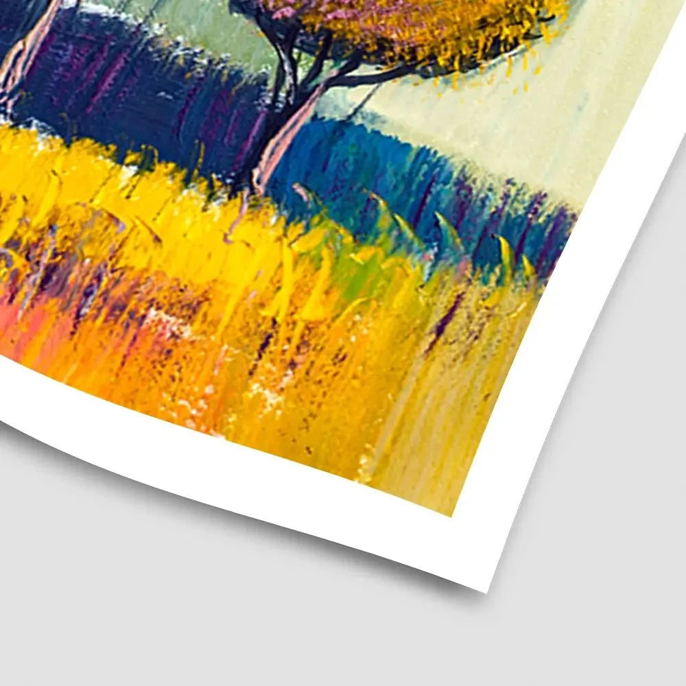 Colourful Trees Art Print Colourful Trees Art Print wall art product S-Belov / Shutterstock