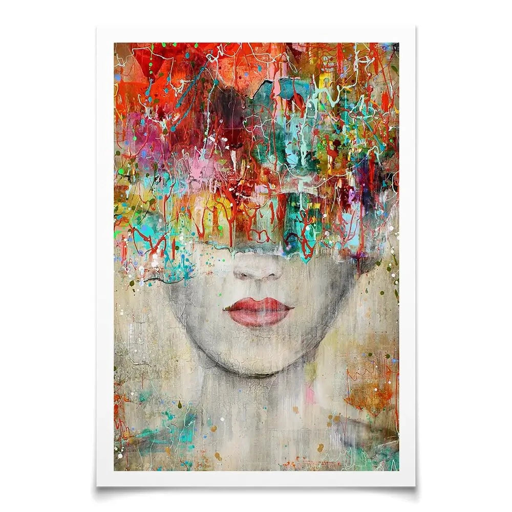 Colourful Vibes Art Print Colourful Vibes Art Print wall art product Studio Paint-Ing