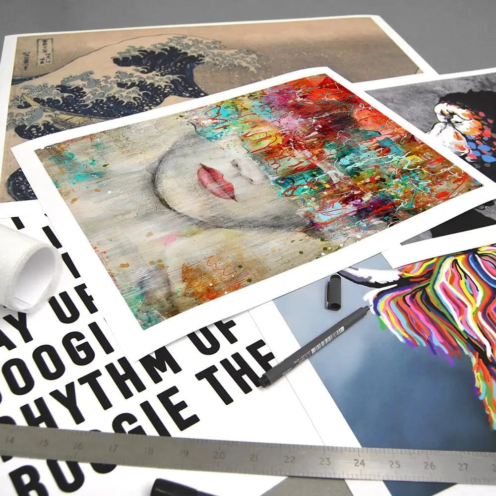 Colourful Vibes Art Print Colourful Vibes Art Print wall art product Studio Paint-Ing