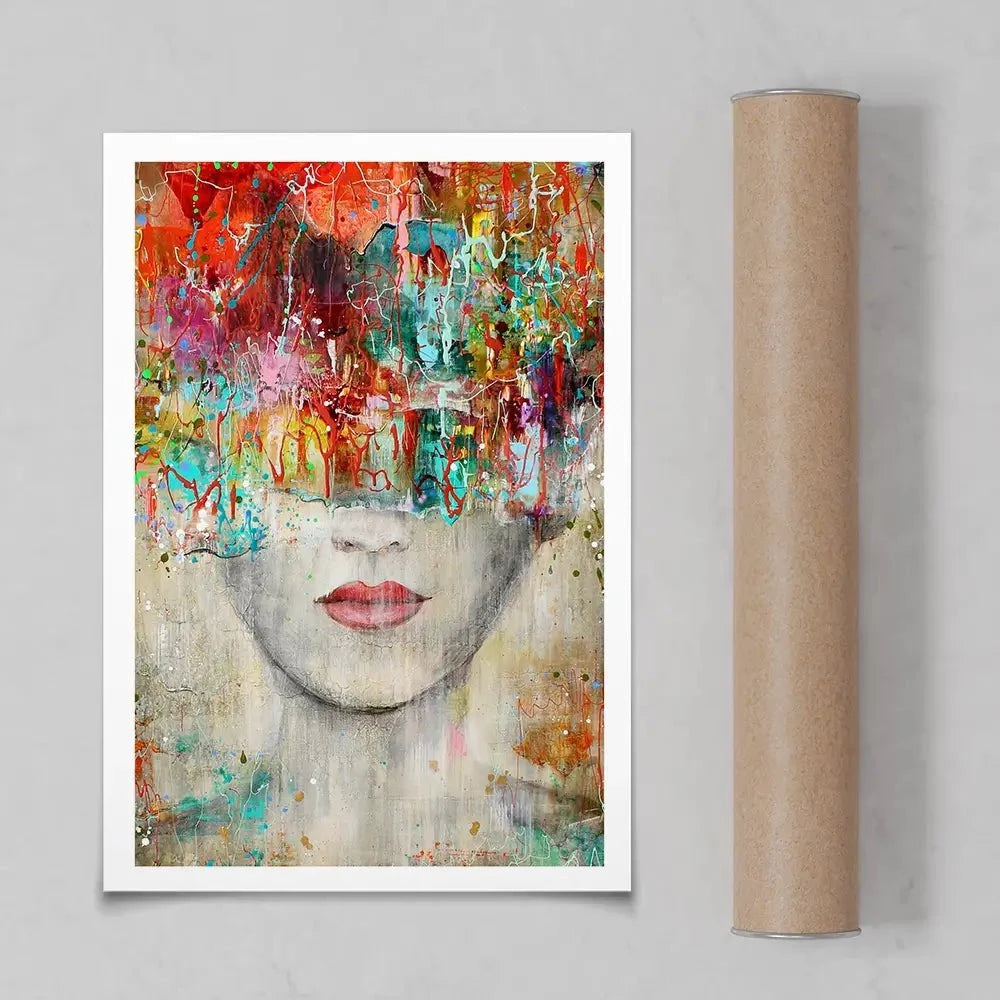 Colourful Vibes Art Print Colourful Vibes Art Print wall art product Studio Paint-Ing