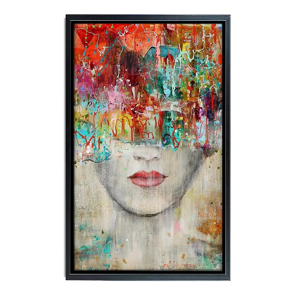 Colourful Vibes Canvas Print Colourful Vibes Canvas Print wall art product Studio Paint-Ing