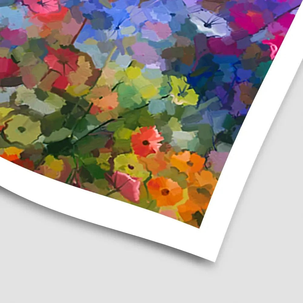 Colourful Wildflowers Art Print Colourful Wildflowers Art Print wall art product pluie_r / Shutterstock