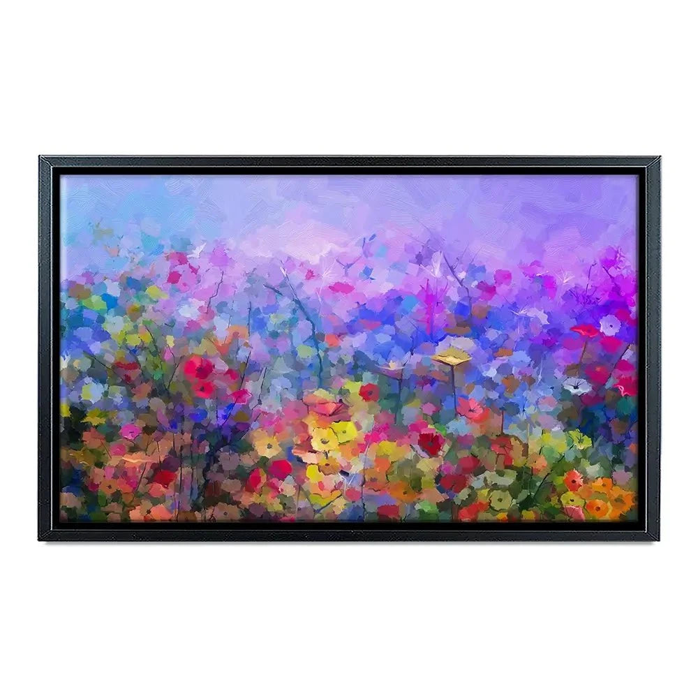 Colourful Wildflowers Canvas Print Colourful Wildflowers Canvas Print wall art product pluie_r / Shutterstock