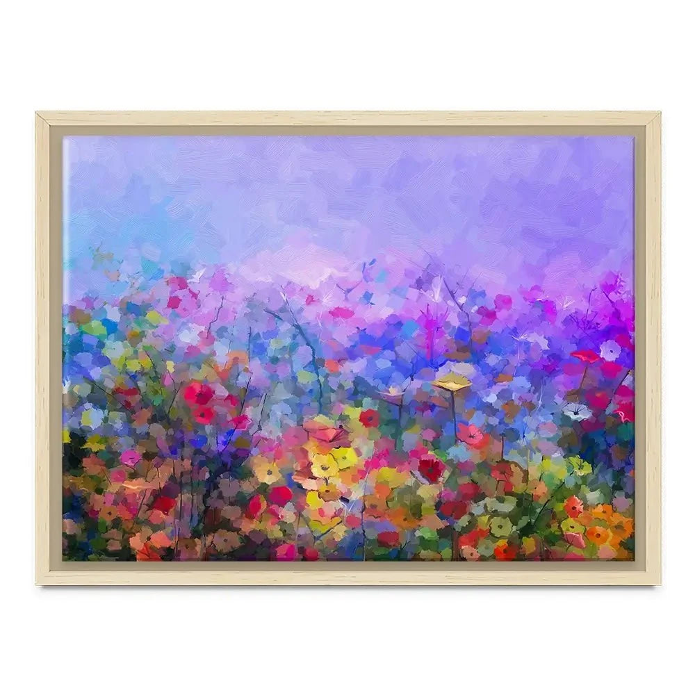 Colourful Wildflowers Canvas Print Colourful Wildflowers Canvas Print wall art product pluie_r / Shutterstock