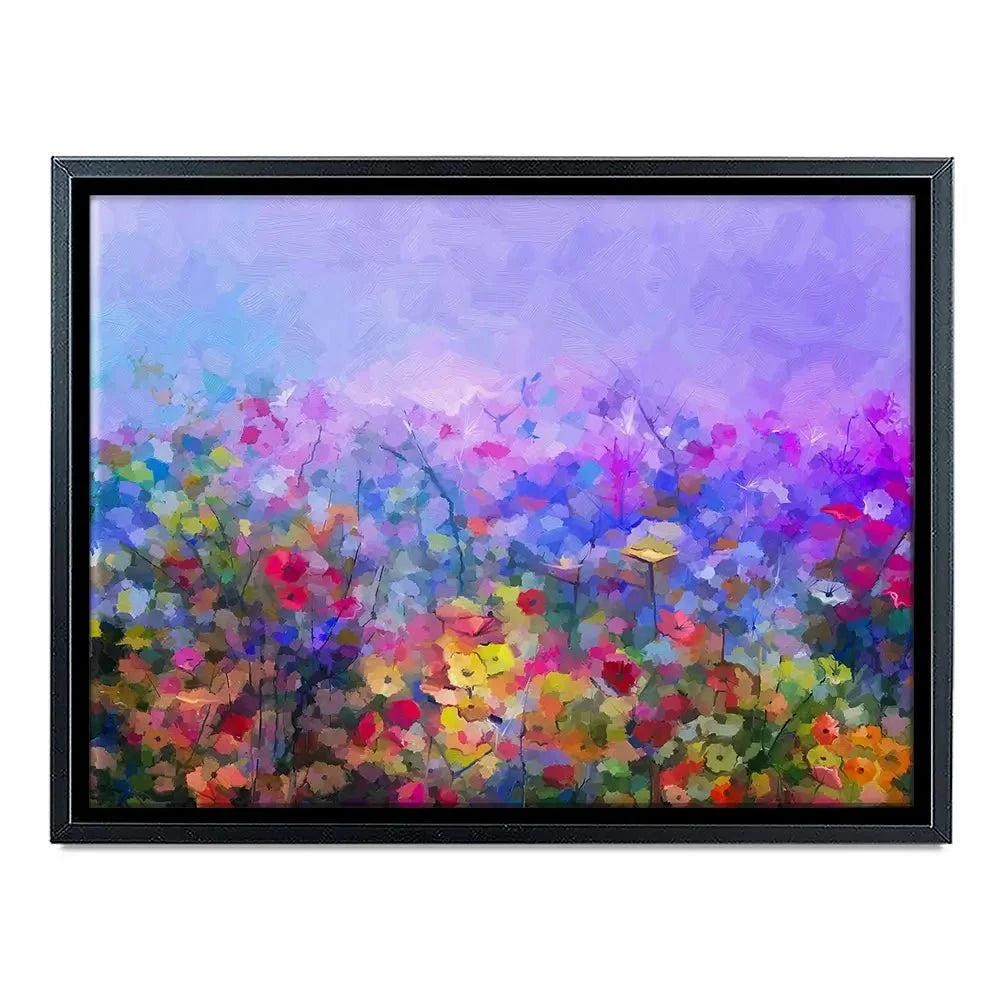 Colourful Wildflowers Canvas Print Colourful Wildflowers Canvas Print wall art product pluie_r / Shutterstock
