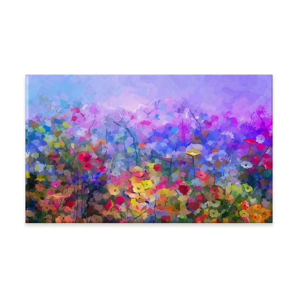 Colourful Wildflowers Canvas Print Colourful Wildflowers Canvas Print wall art product pluie_r / Shutterstock