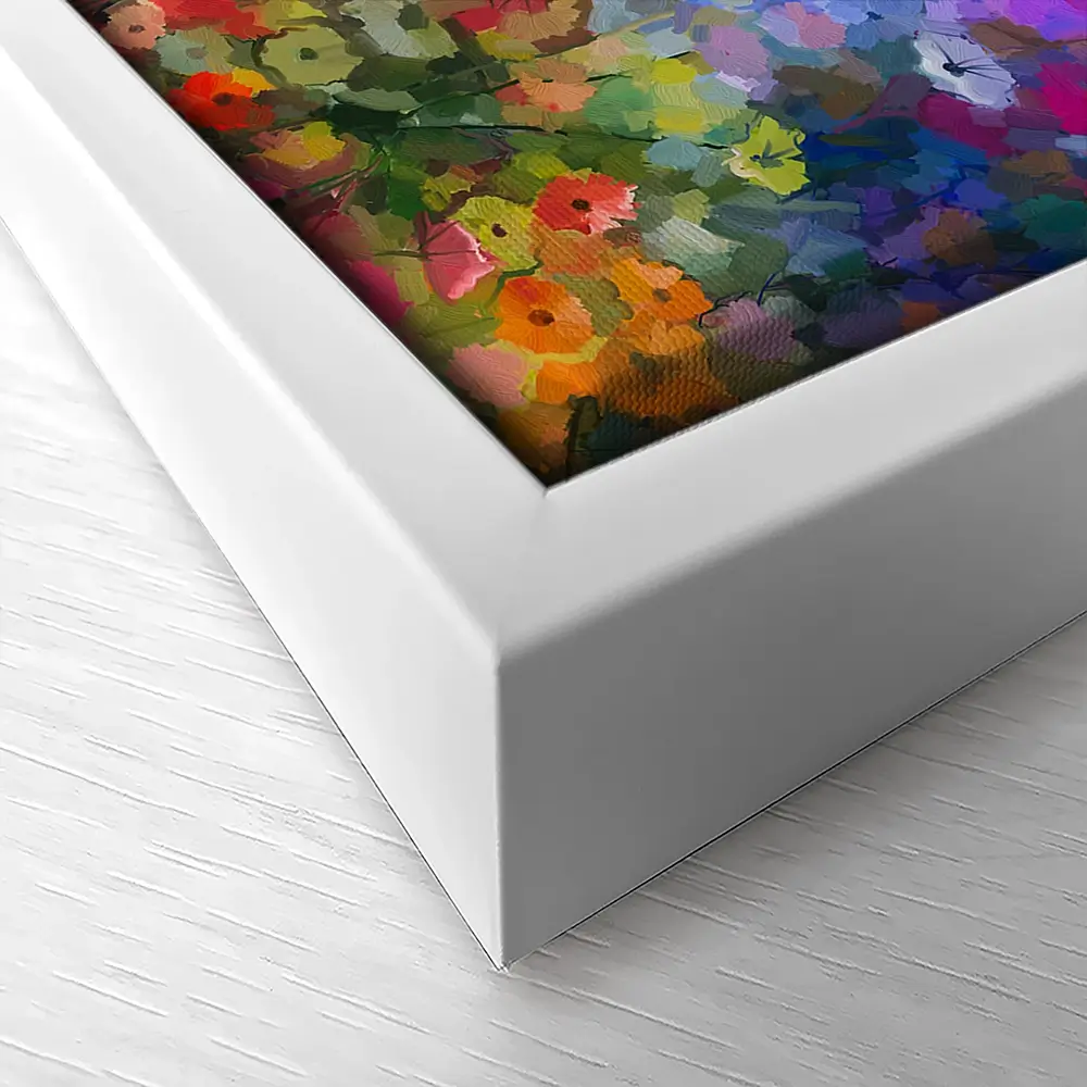 Colourful Wildflowers Canvas Print Colourful Wildflowers Canvas Print wall art product pluie_r / Shutterstock