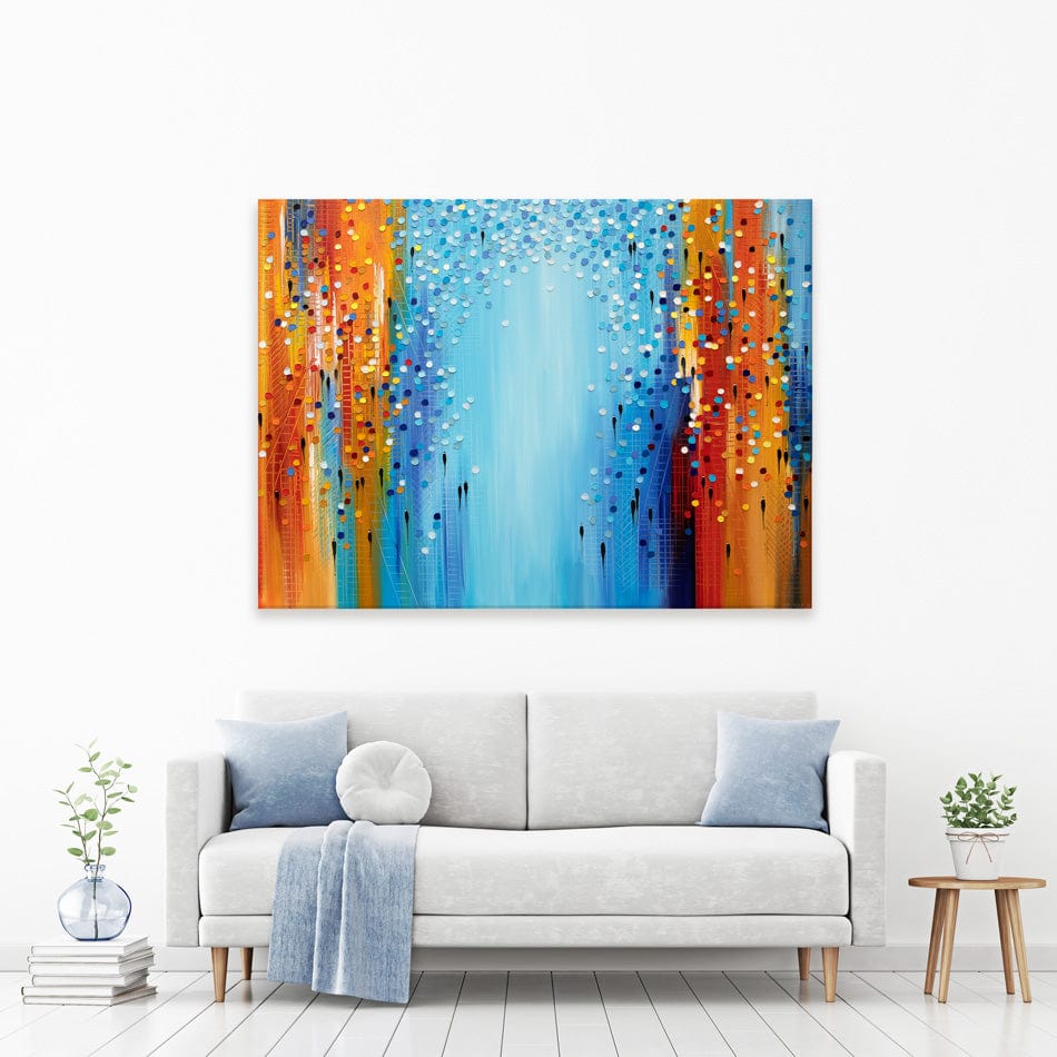 Colours Of The City Mood Canvas Print wall art product Ekaterina Ermilkina / Independent