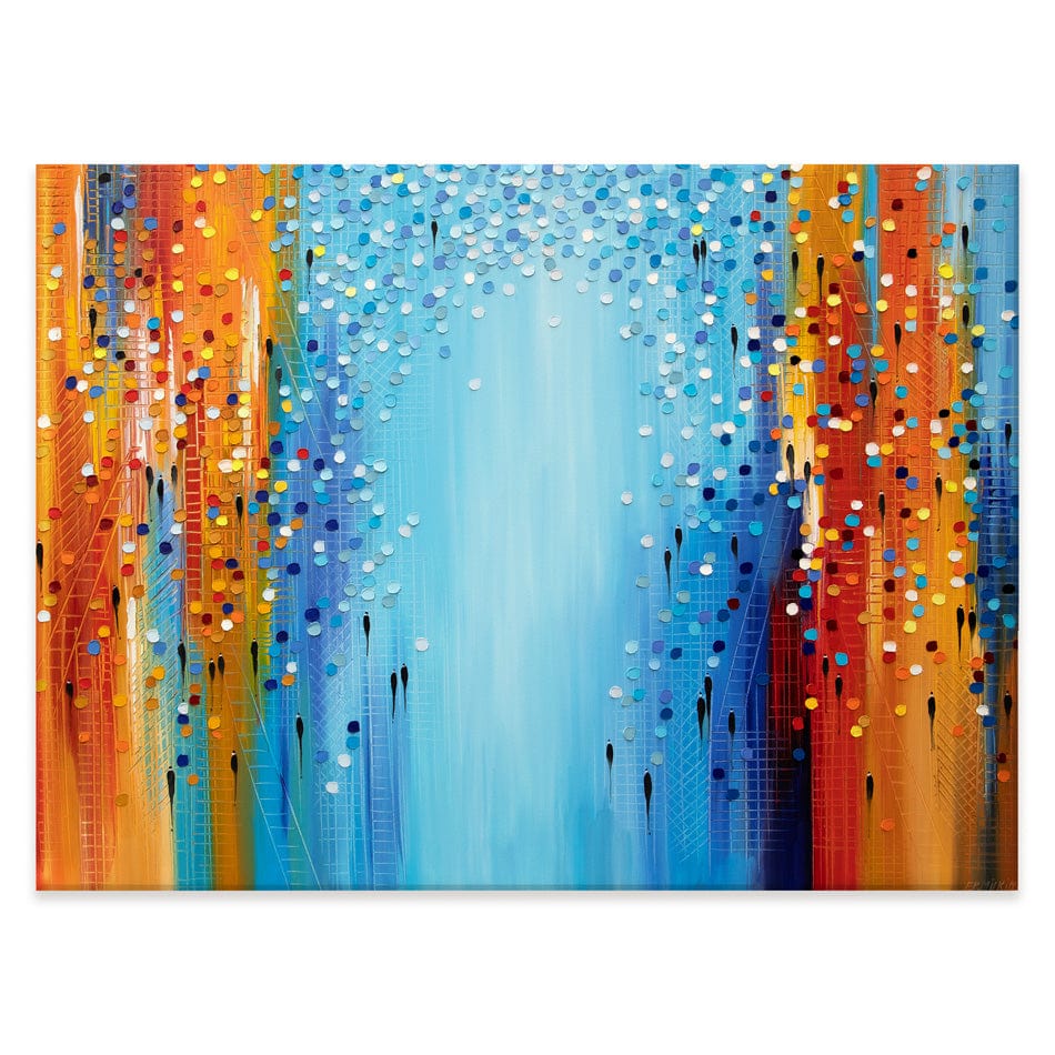 Colours Of The City Mood Canvas Print wall art product Ekaterina Ermilkina / Independent