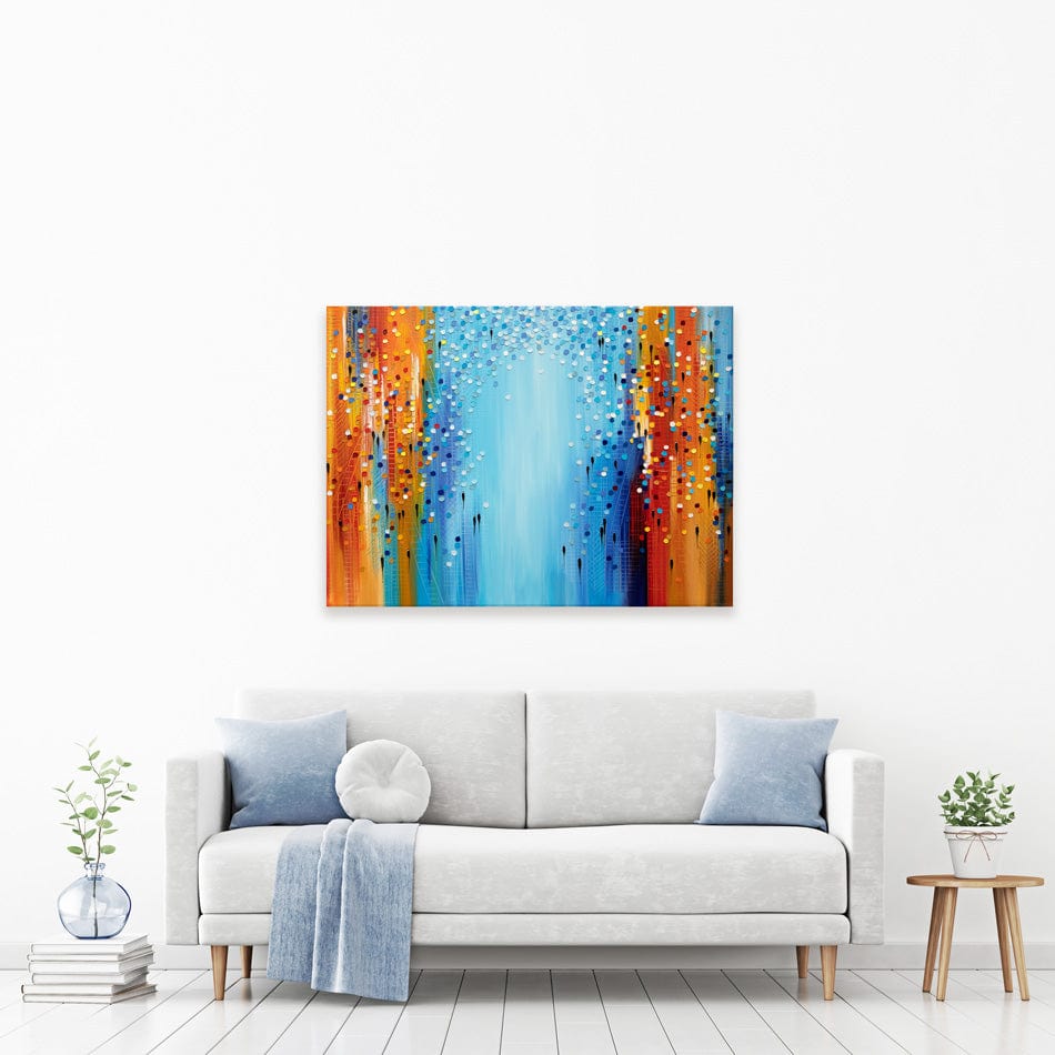 Colours Of The City Mood Canvas Print wall art product Ekaterina Ermilkina / Independent