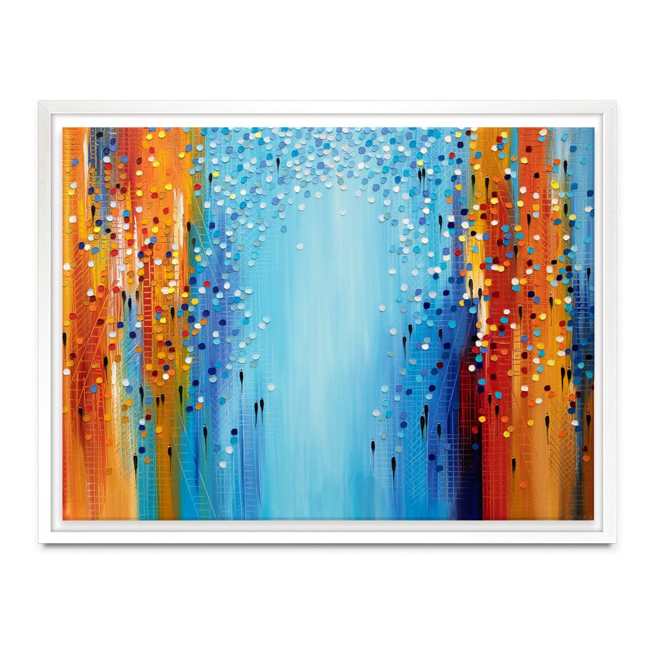 Colours Of The City Mood Canvas Print wall art product Ekaterina Ermilkina / Independent