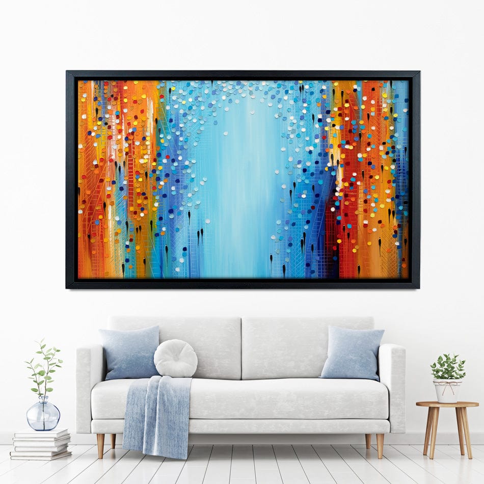 Colours Of The City Mood Canvas Print wall art product Ekaterina Ermilkina / Independent