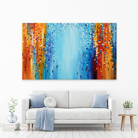 Colours Of The City Mood Canvas Print wall art product Ekaterina Ermilkina / Independent