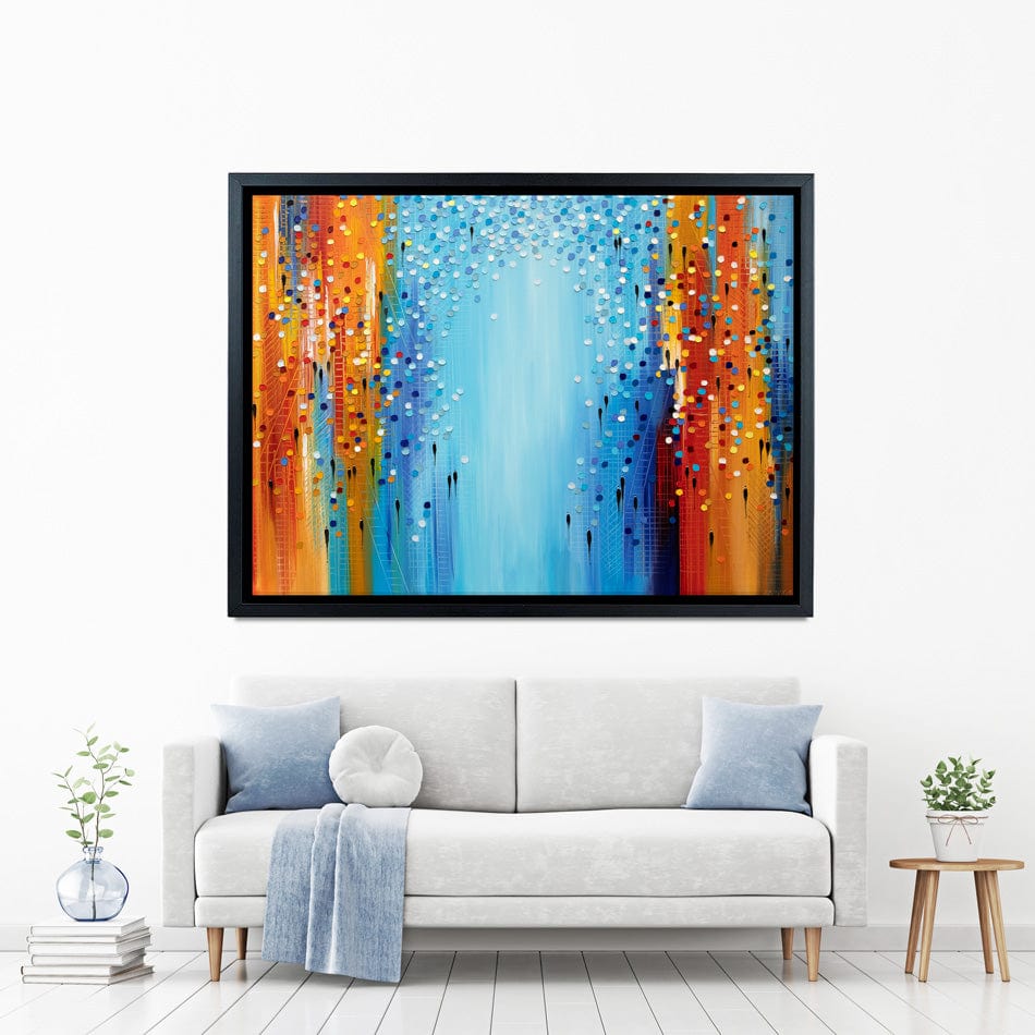 Colours Of The City Mood Canvas Print wall art product Ekaterina Ermilkina / Independent