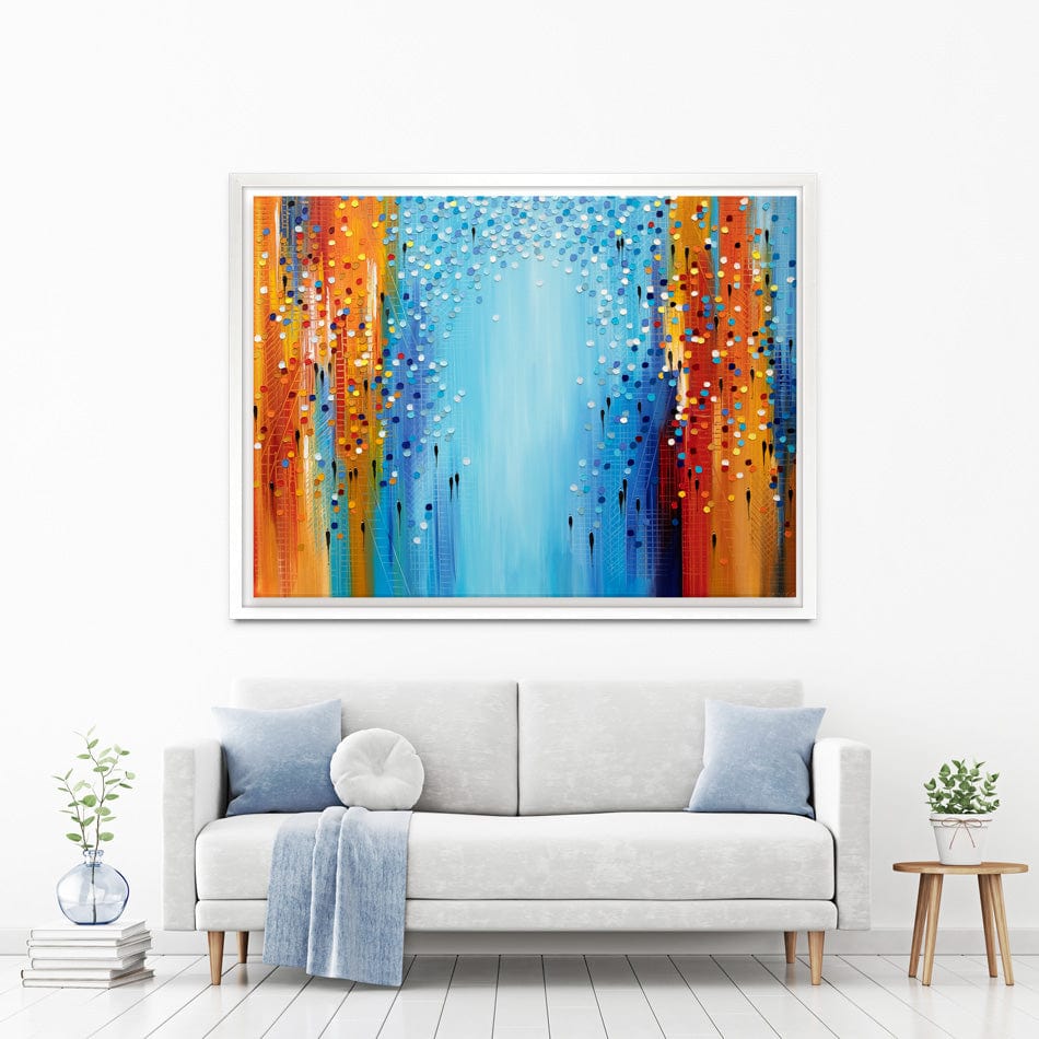 Colours Of The City Mood Canvas Print wall art product / Shutterstock
