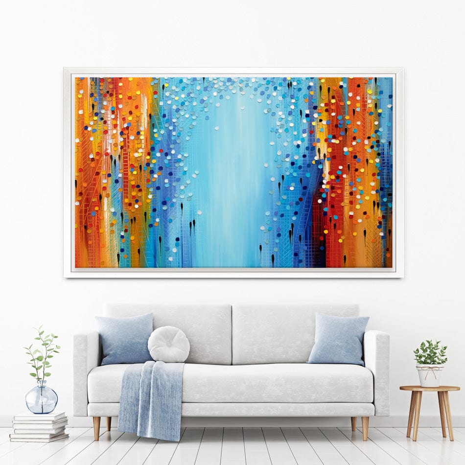 Colours Of The City Mood Canvas Print wall art product / Shutterstock