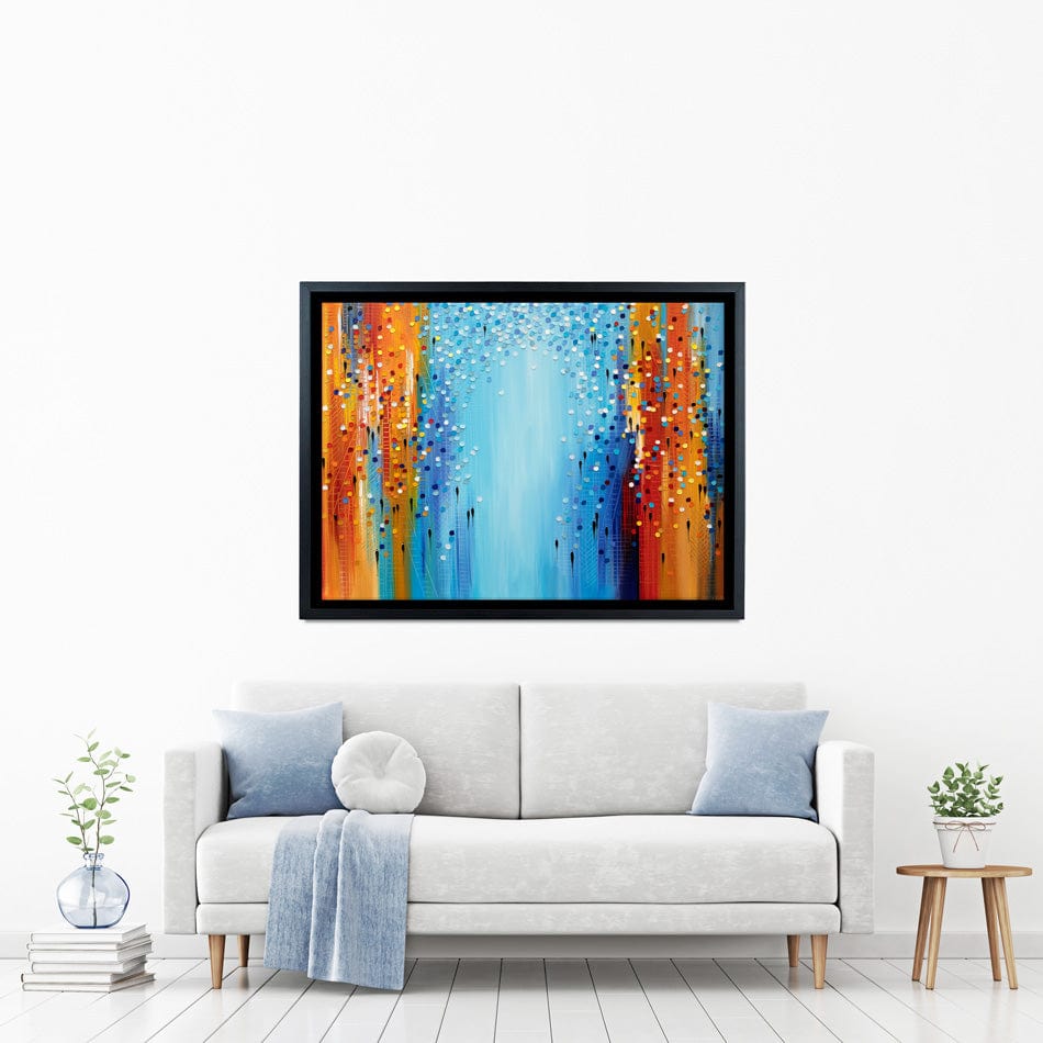 Colours Of The City Mood Canvas Print wall art product / Shutterstock