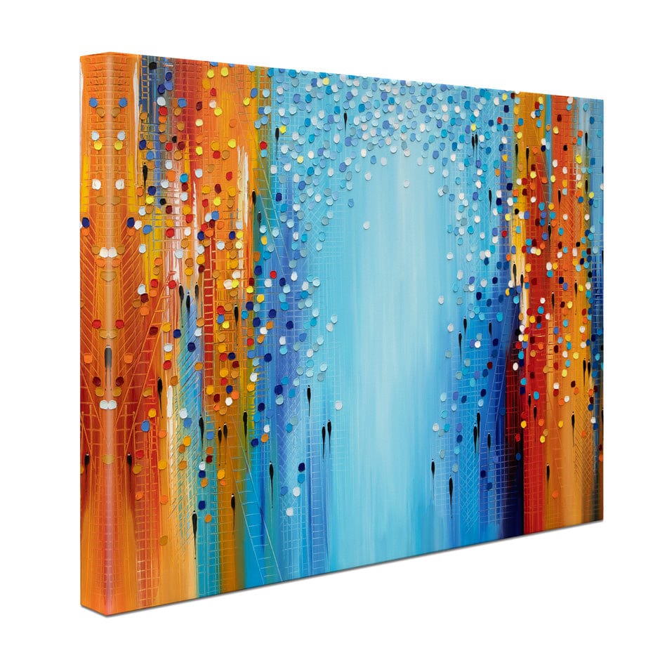 Colours Of The City Mood Canvas Print wall art product Ekaterina Ermilkina / Independent