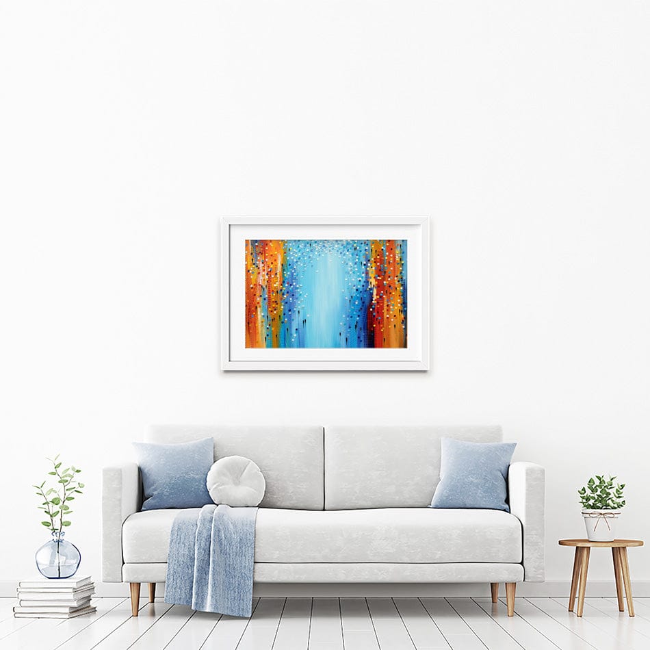 Colours Of The City Mood Framed Art Print wall art product Ekaterina Ermilkina / Independent