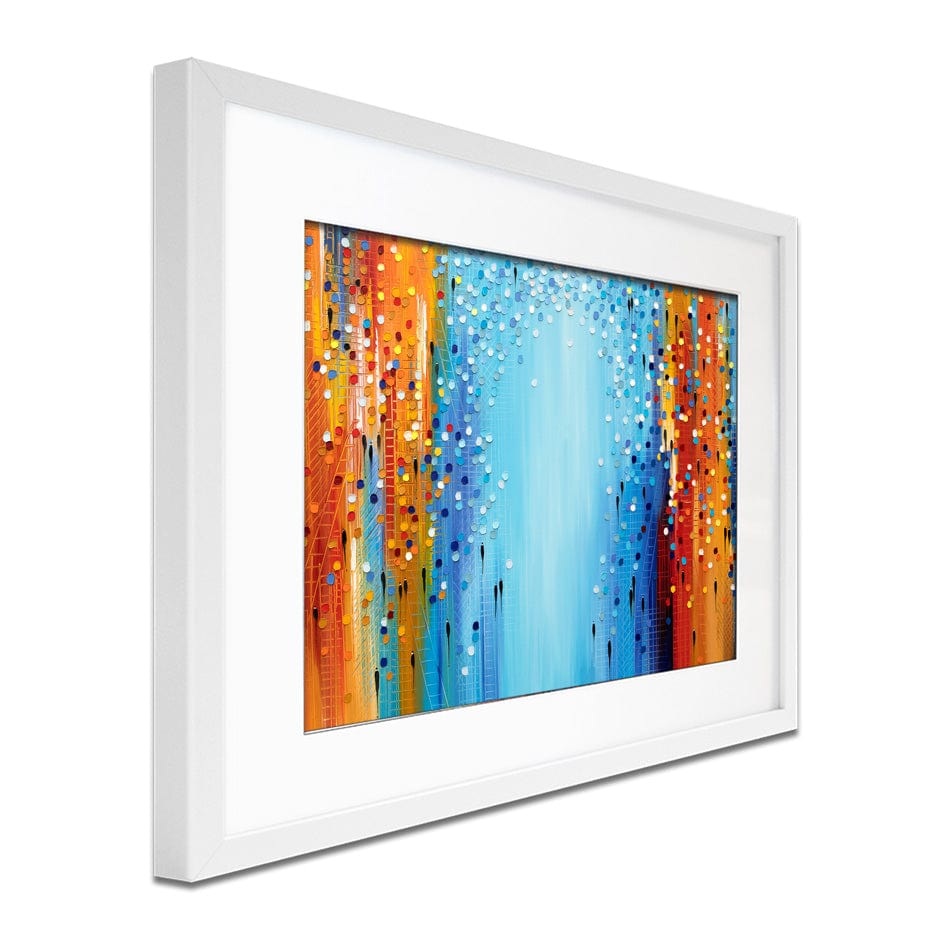Colours Of The City Mood Framed Art Print wall art product Ekaterina Ermilkina / Independent