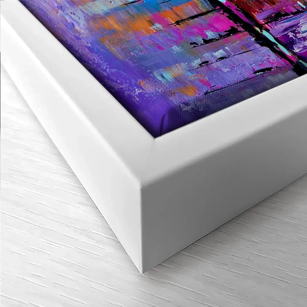Colours Of The City Trio Canvas Print Colours Of The City Trio Canvas Print wall art product Osnat Tzadok