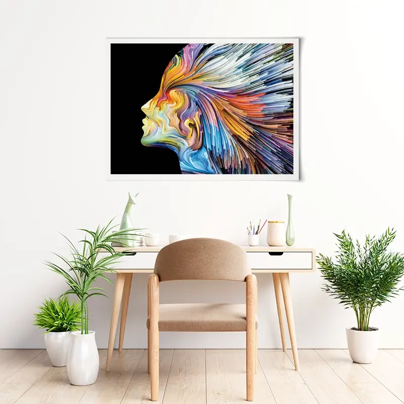 Colours Of The Imagination Art Print Colours Of The Imagination Art Print wall art product agsandrew / Shutterstock