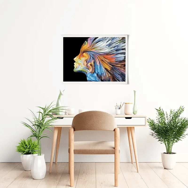 Colours Of The Imagination Art Print Colours Of The Imagination Art Print wall art product agsandrew / Shutterstock